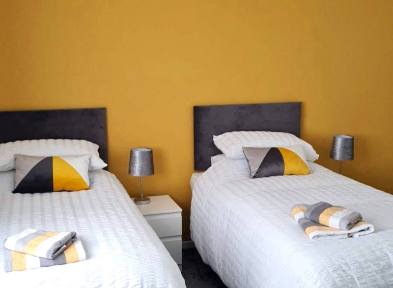 THE SEAHORSE Bed & Breakfast in Blyth Northumberland: Twin room