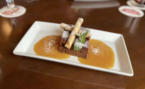 Great desserts at THE SEAHORSE restaurant