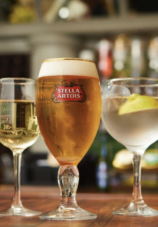 Seahorse bar for Stella Artois, great wine and perfect G&T´s